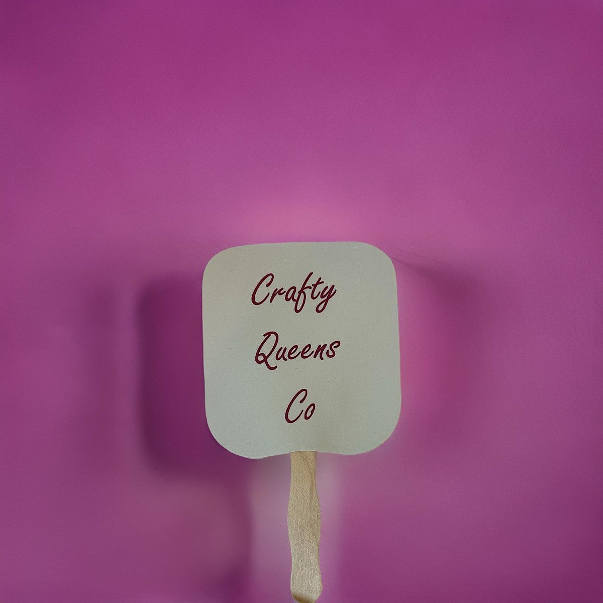 Crafty Queens Co Handheld Fan