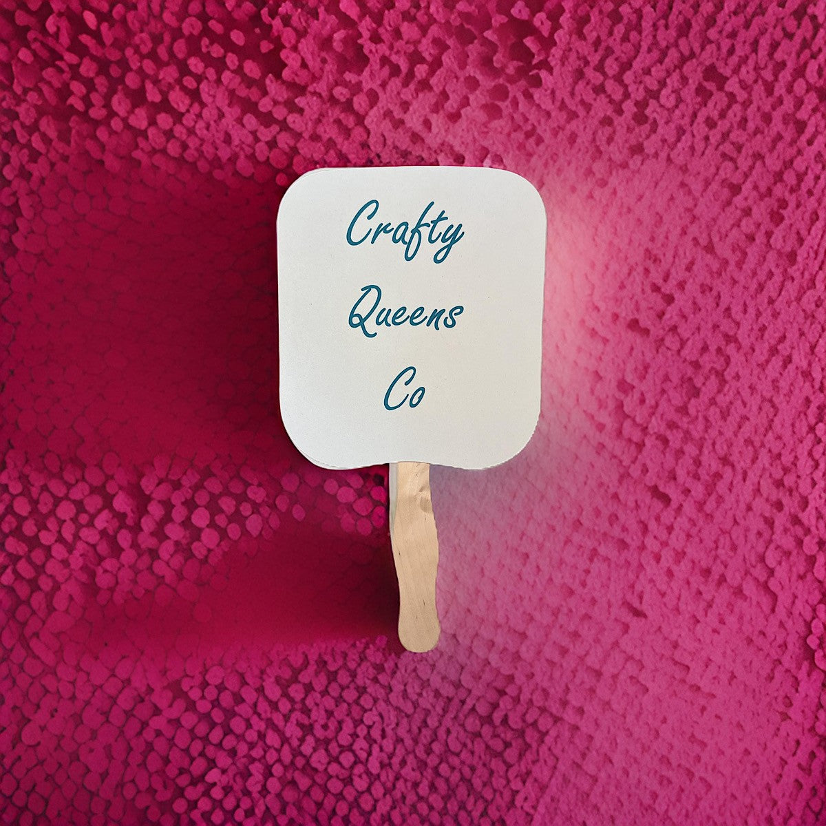 Crafty Queens Co Handheld Fan