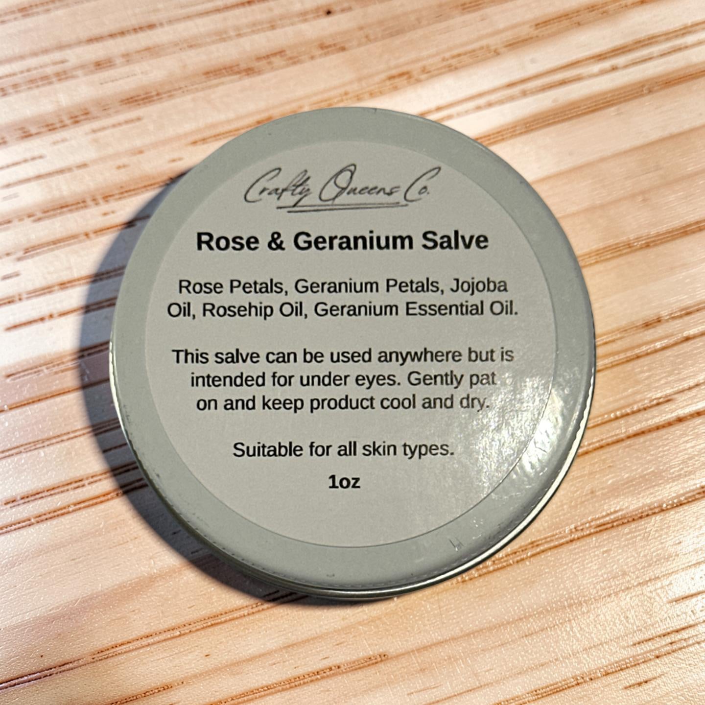 Rose & Geranium Salve