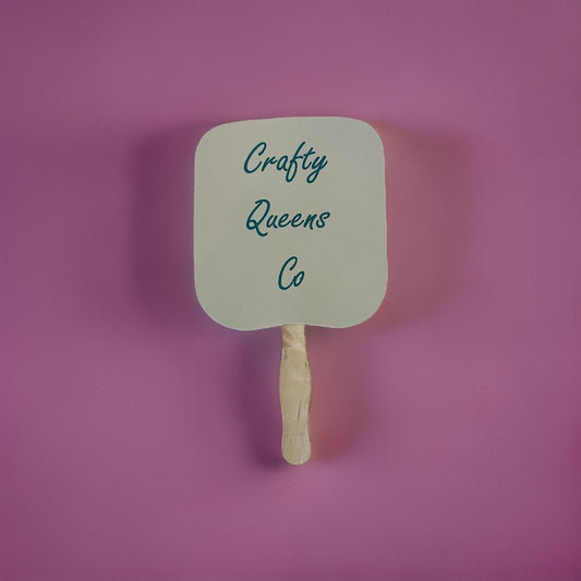 Crafty Queens Co Handheld Fan