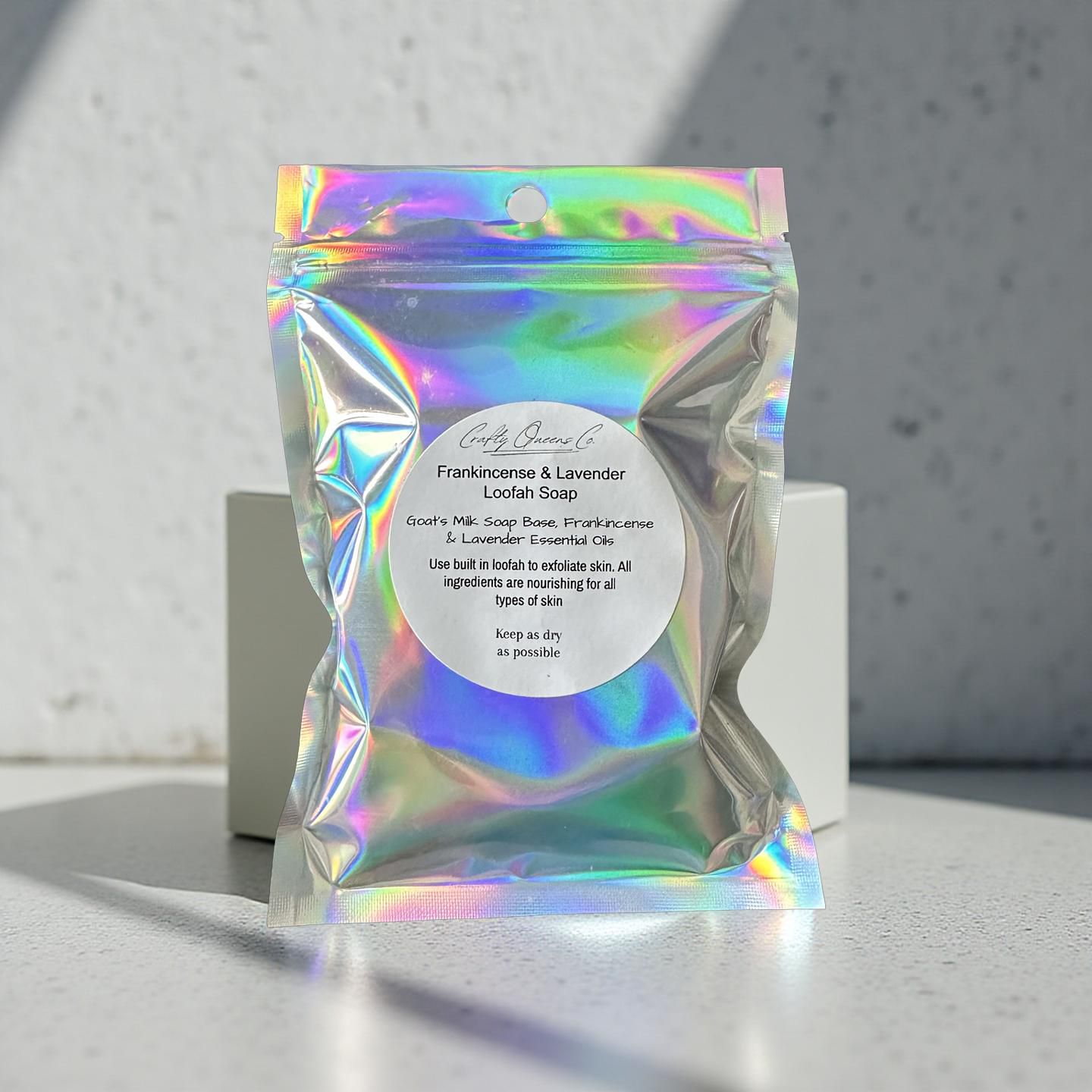 Frankincense & Lavender Loofah Soap