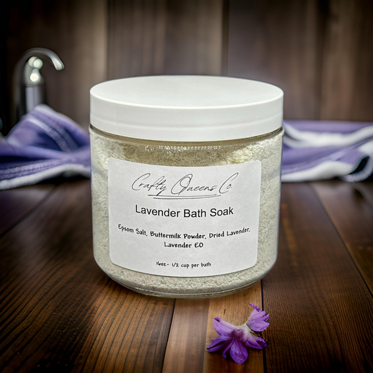 Lavender Bath Soak 16oz