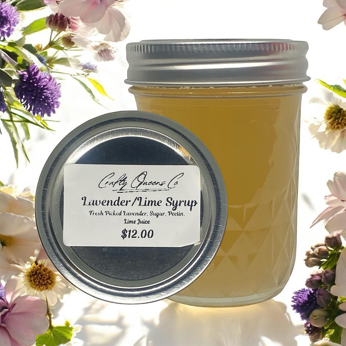 Lavender Lime Syrup